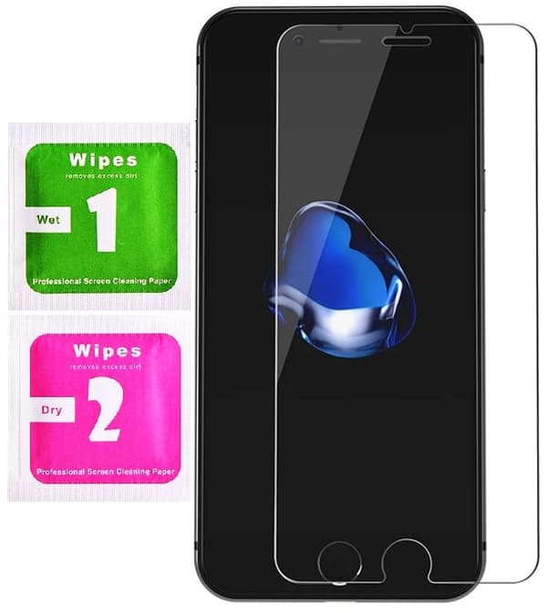 Fodral till IPHONE APPLE 7+ /8+ / 7 PLUS/8 PLUS SMART MAGNETFODRAL SVART+GLAS