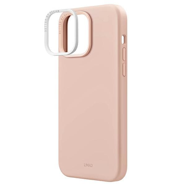 UNIQ Lino MagSafe-etui til iPhone 14 Pro Max, lyserød