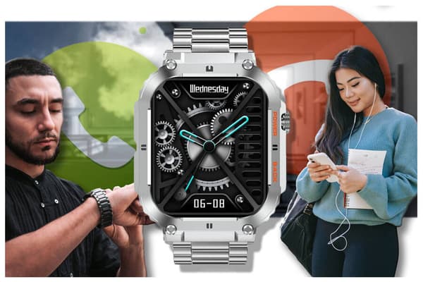 Herre smartwatch Gravity GT6-7 - opkald, søvnmonitor (sg020g)