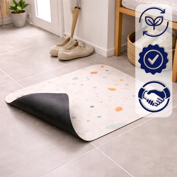 [förpackning] Halkfri gummimatta 40x60cm D28868