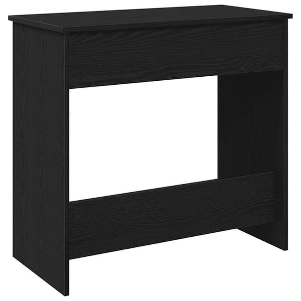 vidaXL skrivebord, sort, 80x40x75 cm, træbaseret materiale