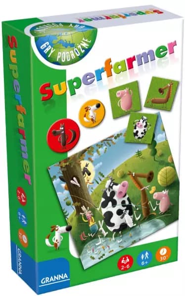 Rejsespil. Superfarmer