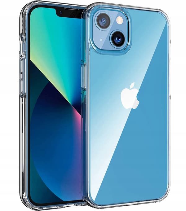 Etui til iPhone 13 | 14 Silikone Klar Etui Slim Back + 9H Glas