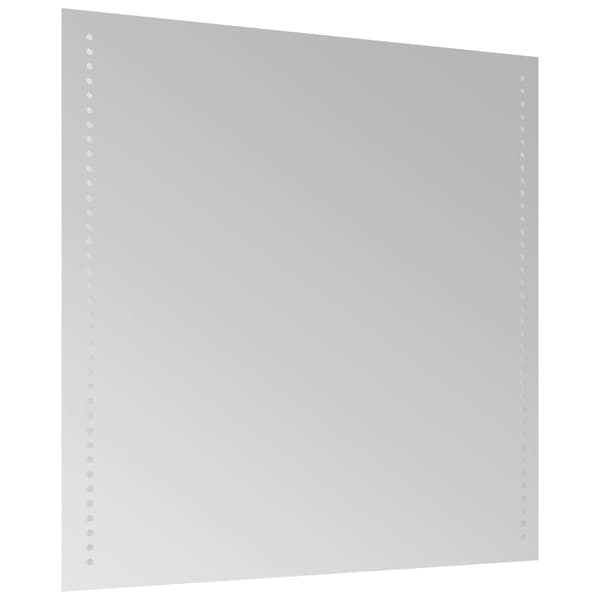 vidaXL Badrumsspegel med LED, 60x60 cm