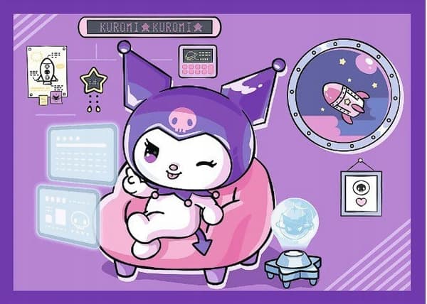 4-i-1 PUSLESPILSDAG KUROMI HELLO KITTY 34676