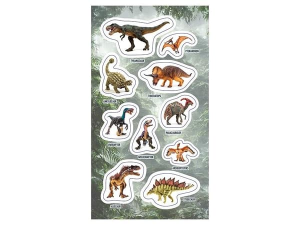 Dinosaurukset 2.0 -tarrat