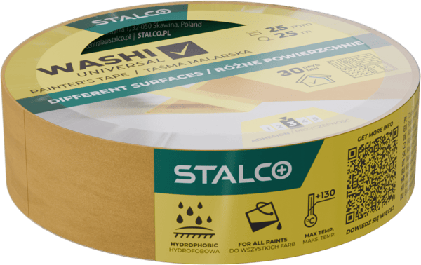 Stalco Washi-tejp Universal 25mm x 25m S042138218