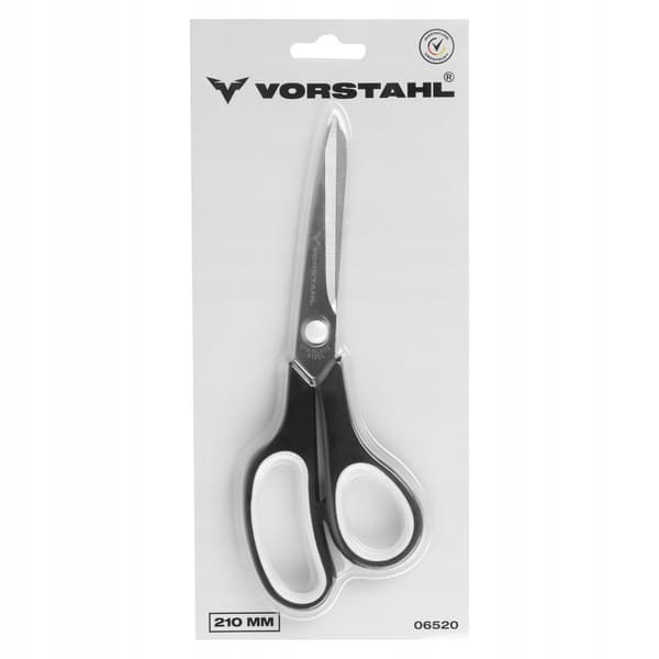 KONTORSAKS Universal Rustfrit stål > 21cm < Vorstahl