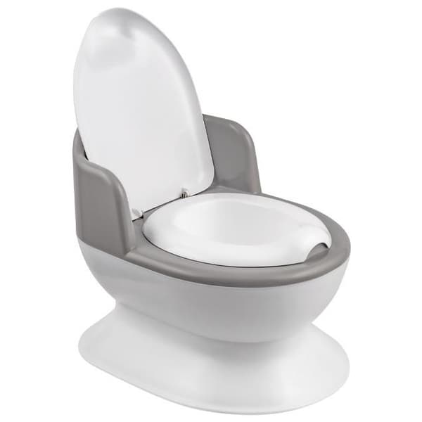 Lasten wc valkoinen, harmaa