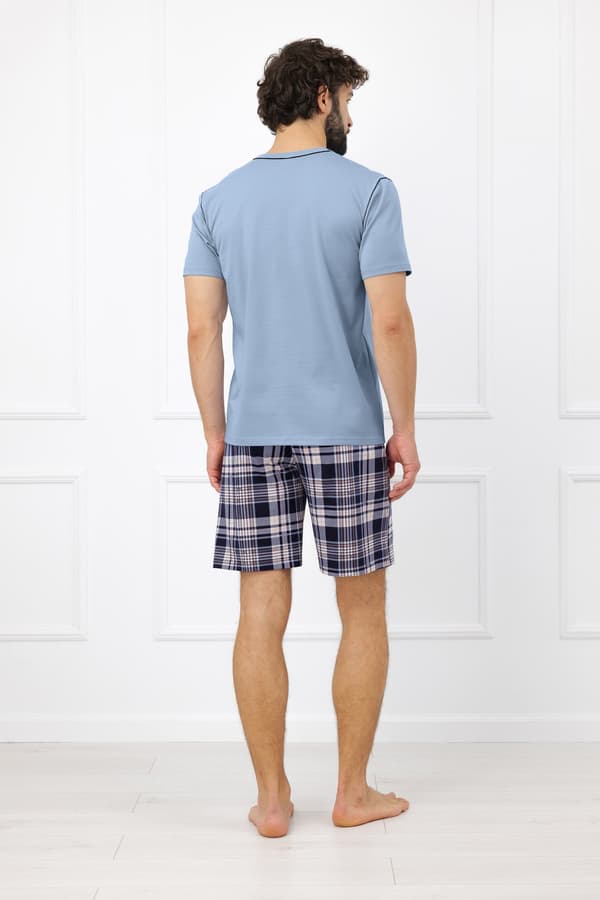 Edwin herrpyjamas kortärmad, korta byxor XL