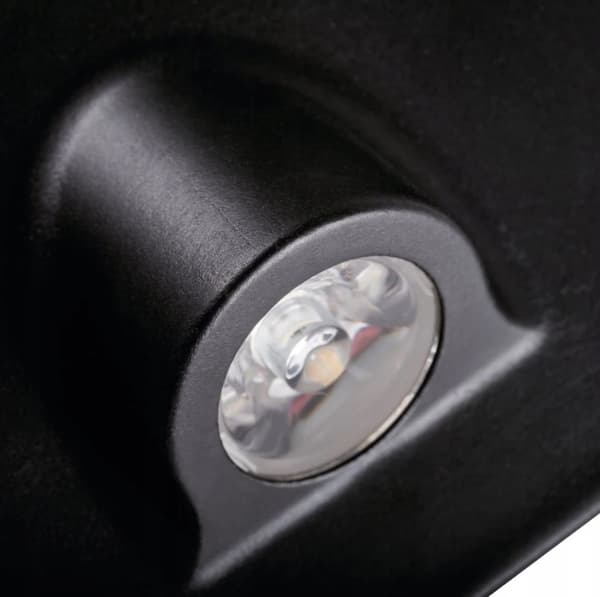 LED Trappelampe 12V Neutral Hvid MEFIS Sort KANLUX