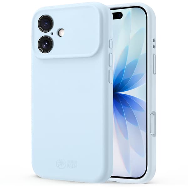 UrbanPalm iPhone 17 Silikone Etui til MagSafe, Dueblå