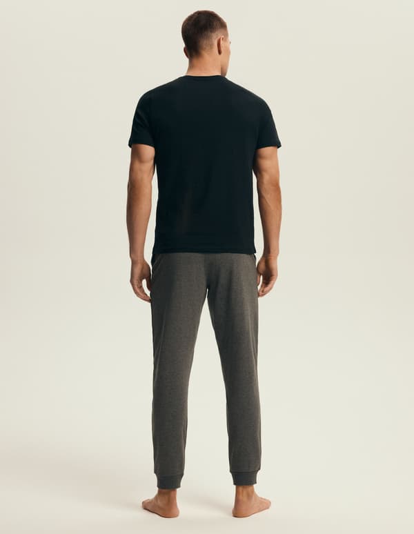 Marc Henderson Herrepyjamas | Sort, Grå XXL