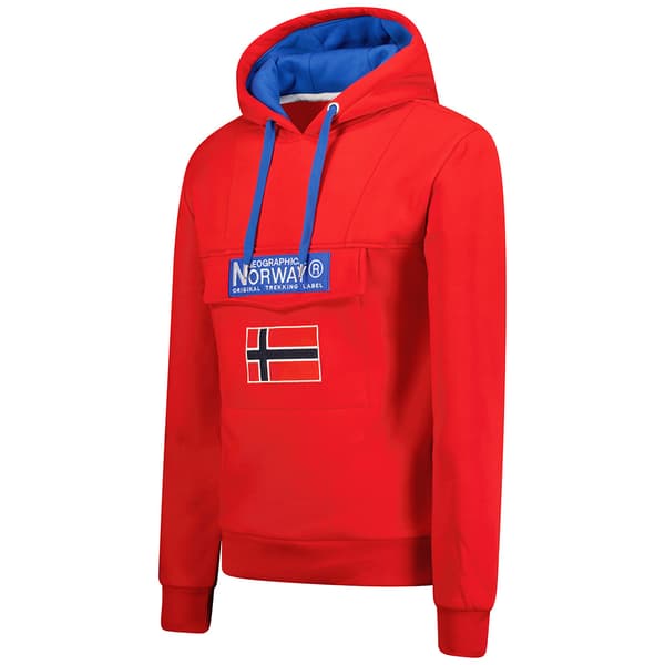 Geographical Norway Gadrien röd-blå herrdunjacka L