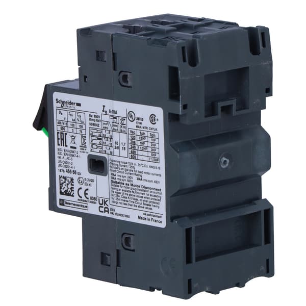 GV2ME..AP 6-10A motorbrytare, boxterminaler