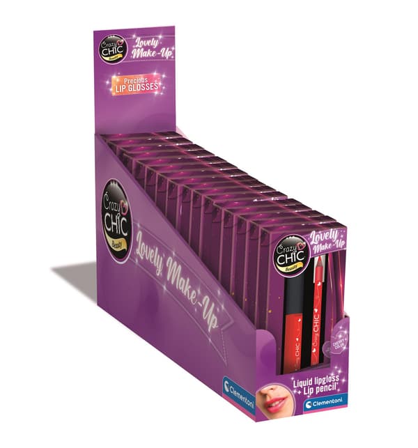 Crazy Chic. Lipgloss og lipliner. Festdronning.