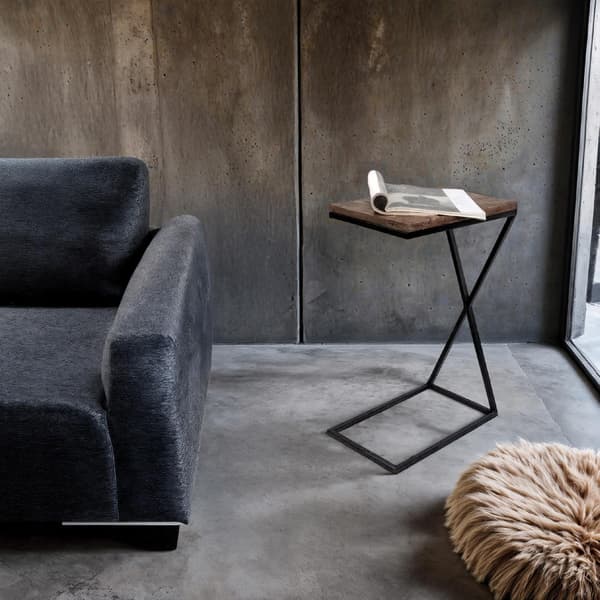 Your Loft Design sidebord sort mørkt træ Monte 40x25x60