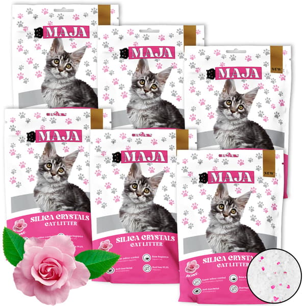 6x GLOBANI MAJA silikonsand 5L