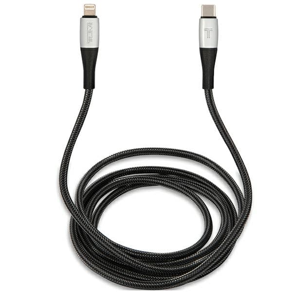 TUMI USB-C - Lightning -kaapeli 1,5 m, musta