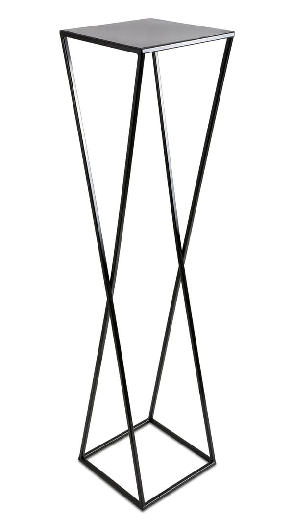 Modernt stående blomsterställ 100cm svart