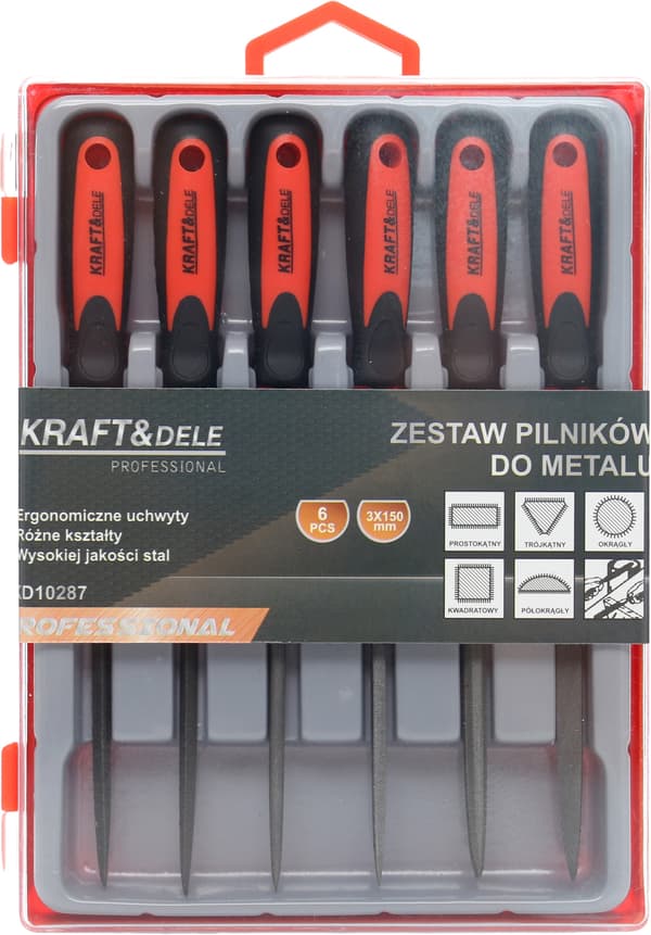 Metallfilset 6 st KD10287