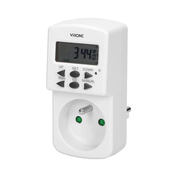 Elektronisk digital timer LCD-displaybrytare 1800W