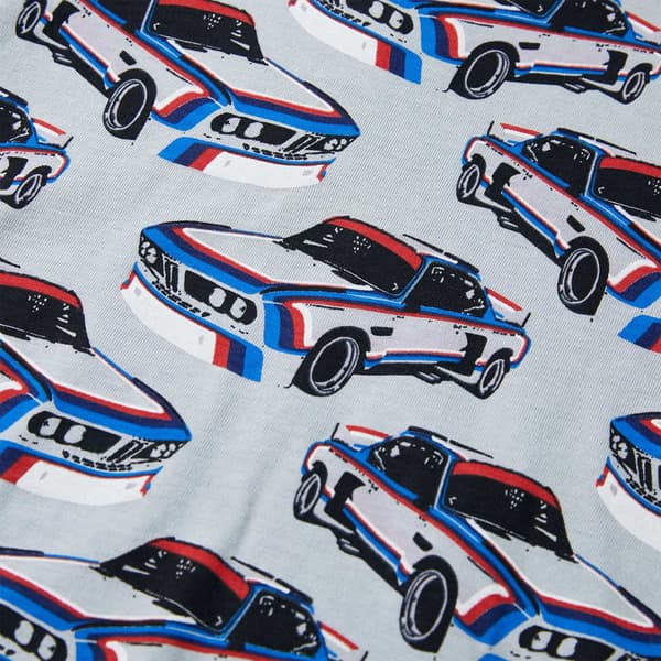 Lasten lyhythihainen pyjama, harmaa, 104