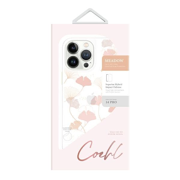 UNIQ Coehl Meadow-etui til iPhone 14 Pro, lyserød