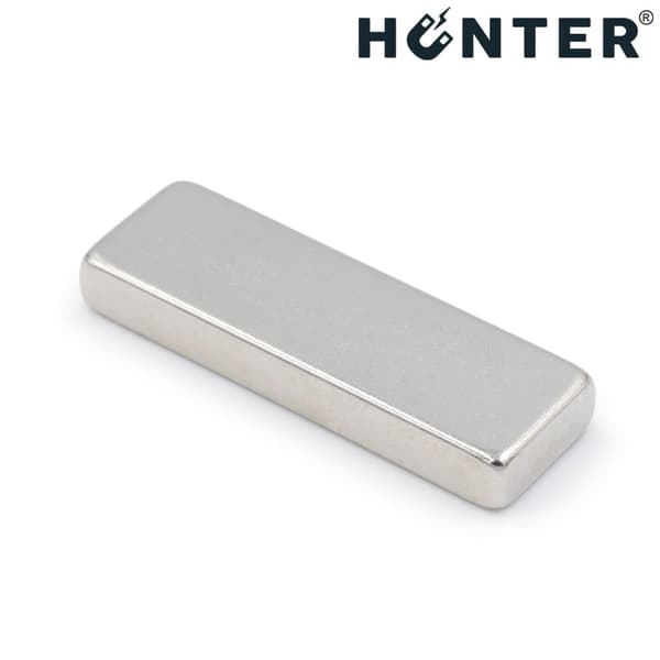 NEODYMIUMPLATTMAGNET 30x10x4mm, stång, rektangulär, HUNTER