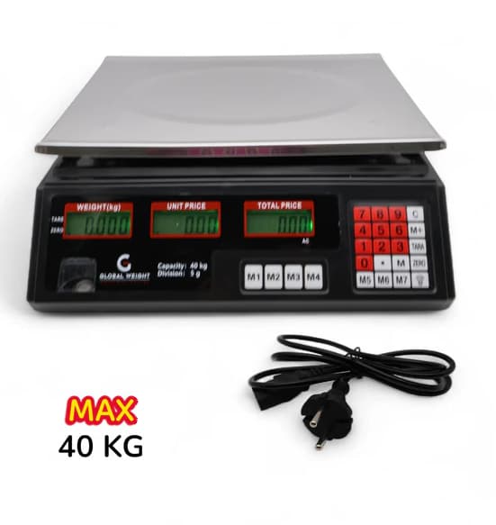 Global Weight 40 kg elektronisk våg