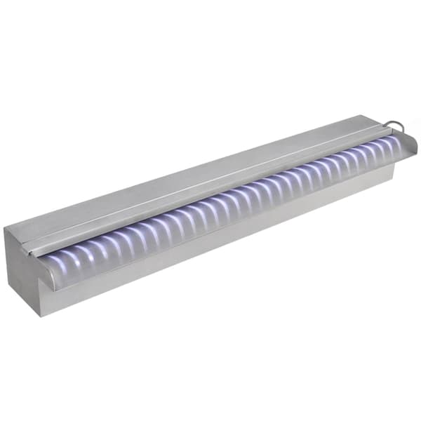 vidaXL damfontæne med LED-belysning 60 cm