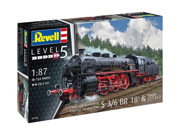 Ånglok S3/6 BR18-Tender