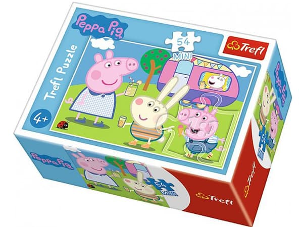 Trefl Mini Pussel 54 bitar Peppa Pig Camping