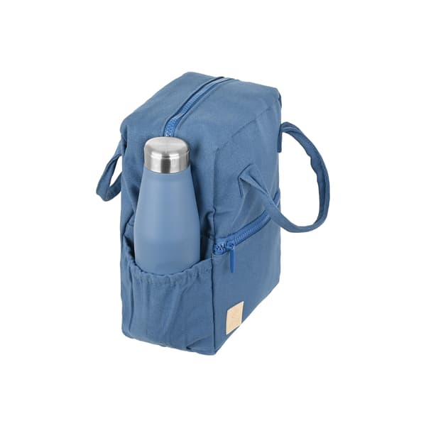 7L denimblå lunchväska