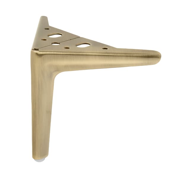 Møbelben, fod til seng, sofa, messing, loft, H180, slidstærk, SL013
