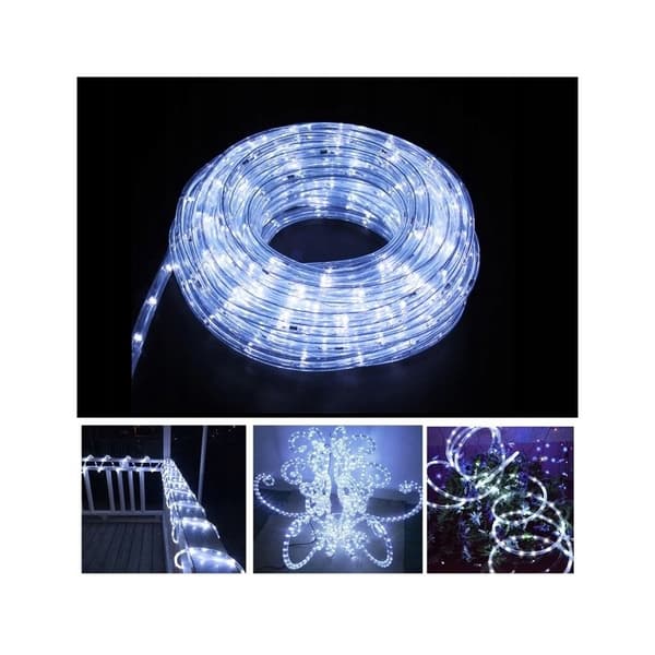 Ljusslinga, utomhusbelysning 18,5 meter COOL WHITE LAMP30B