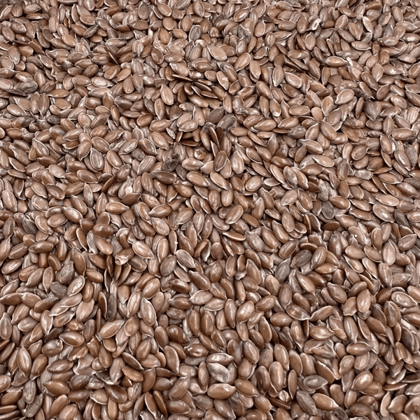 Brune hørfrø 500 g