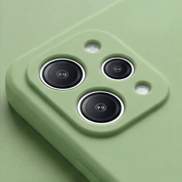 Etui til Xiaomi Redmi 12, Silikone Lite, grøn
