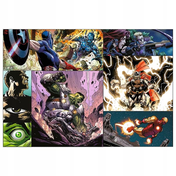Disney Marvel The Avengers pussel 4x250 bitar heroiska dagar