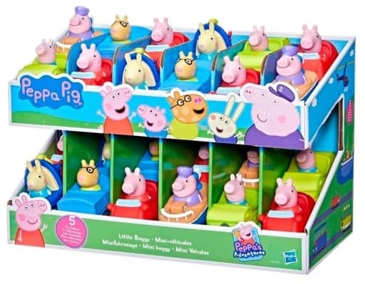 Hasbro Peppa Pig Peppa med Fordon 8cm