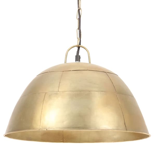 vidaXL industriel pendellampe, 25 W, messing, rund, 41 cm, E27