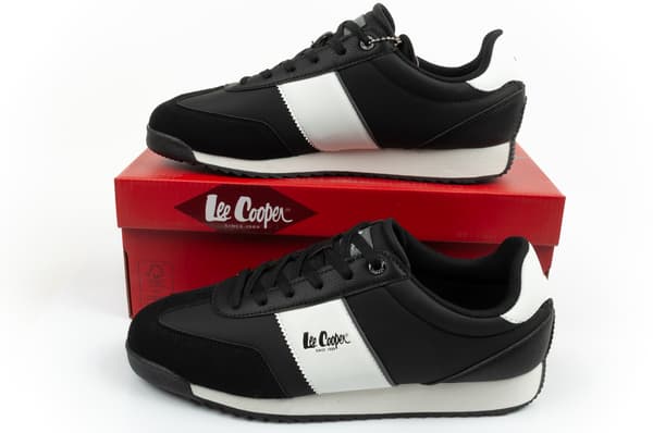 Lee Cooper Memory Pu Herre Sort [LCW-26-03-4136M] år. 45