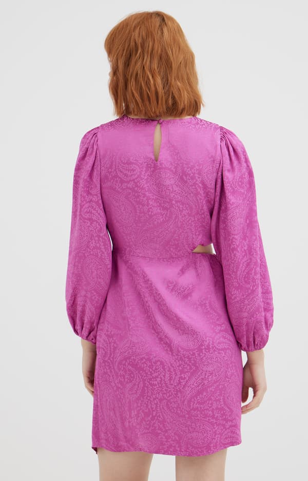 Jacquard paisleyklänning 36