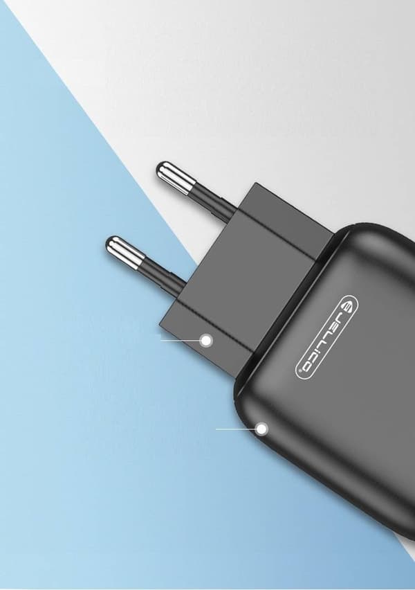 JELLICO Universal 18W Vægoplader + Lightning-kabel til iPhone PD