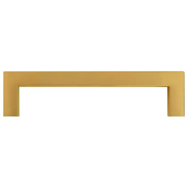 vidaXL skabsgreb, 10 stk., guld, 128 mm, rustfrit stål