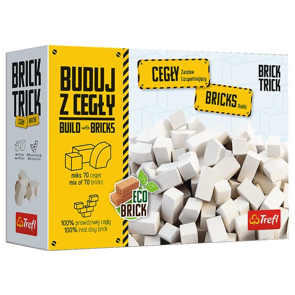 BRICK TRICK CASTLE BRICKS HVIDE 70