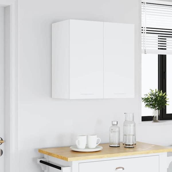 vidaXL vægskab hvid 60x31x60 cm spånplade