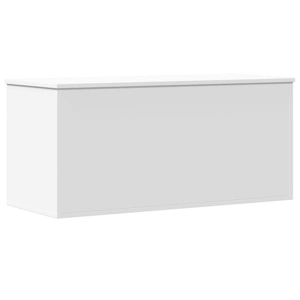 vidaXL Byrå, Vit, 100x42x46 cm, Träbaserat material