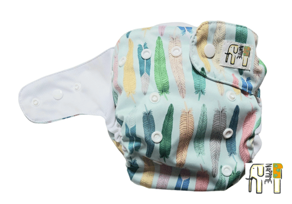 NappiMe Pocket Coolmax tvättbara dunblöjor