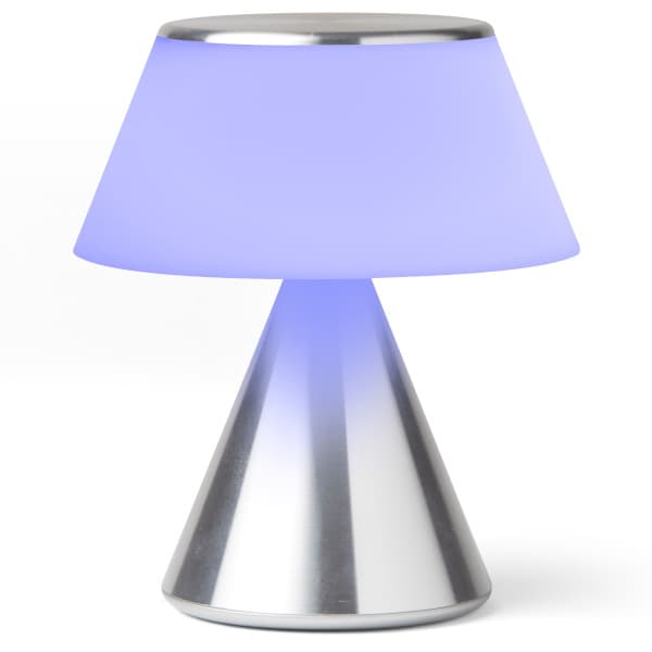 Lexon Luma M LED-lampa i silver